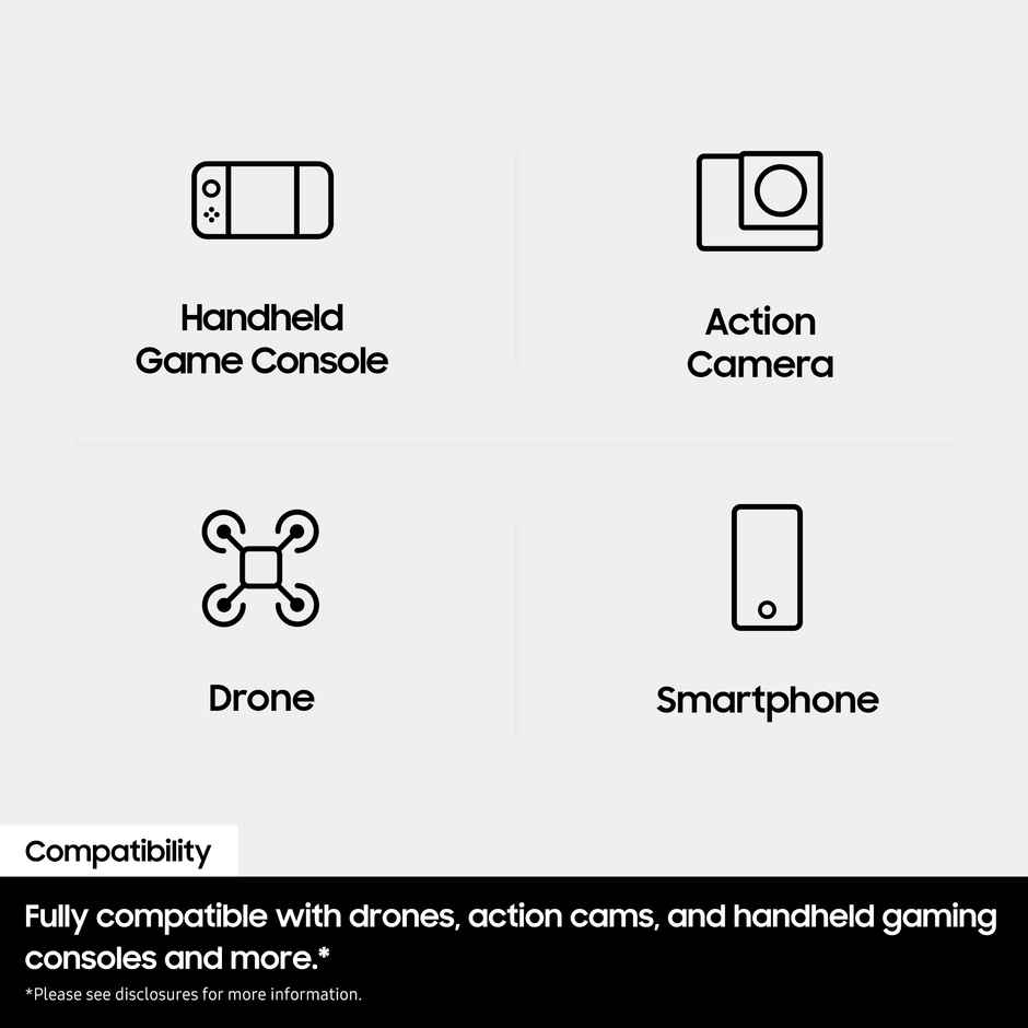Samsung T9 microSDXC Card | 128 GB | 200/130 MB/s | High-Speed Performance | For Gamers & Creators