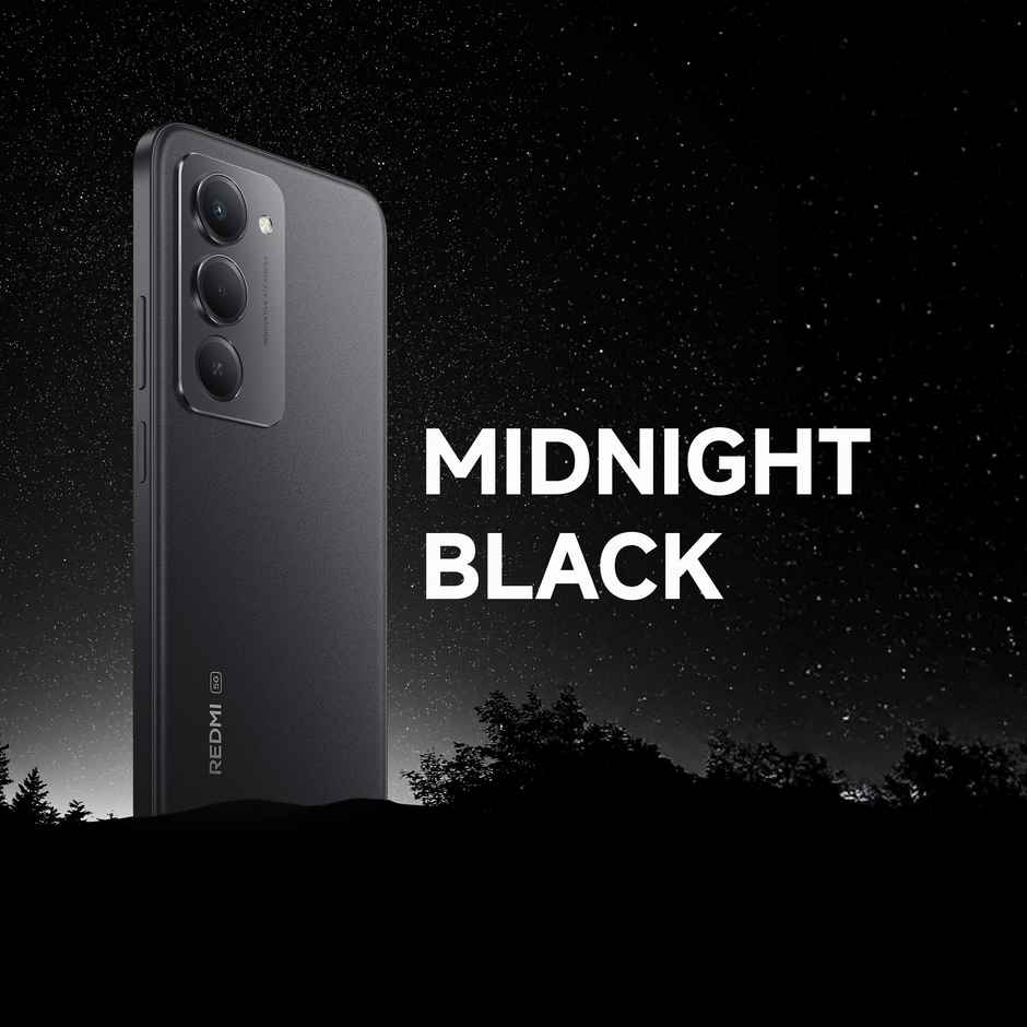 Redmi 15 5G Smartphone | 6GB RAM | 128GB Storage | 6.9 in Display | Midnight Black