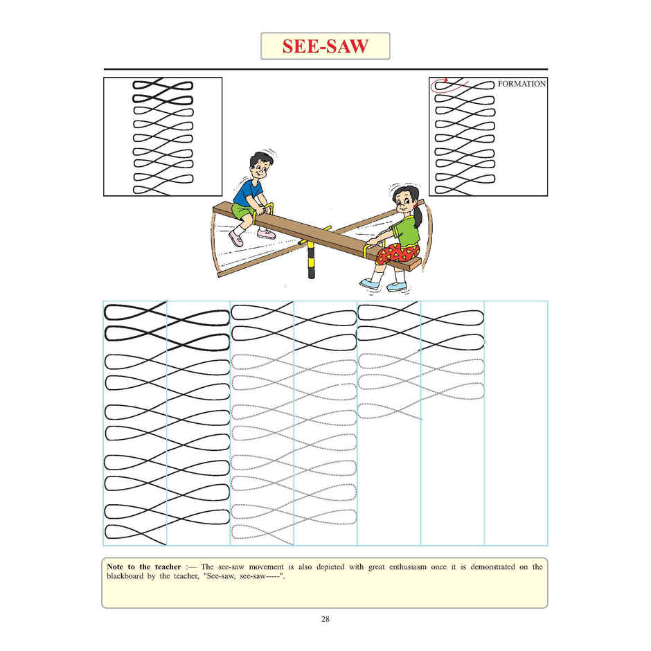 Dreamland Lines and Curves Pattern Writing Part 1