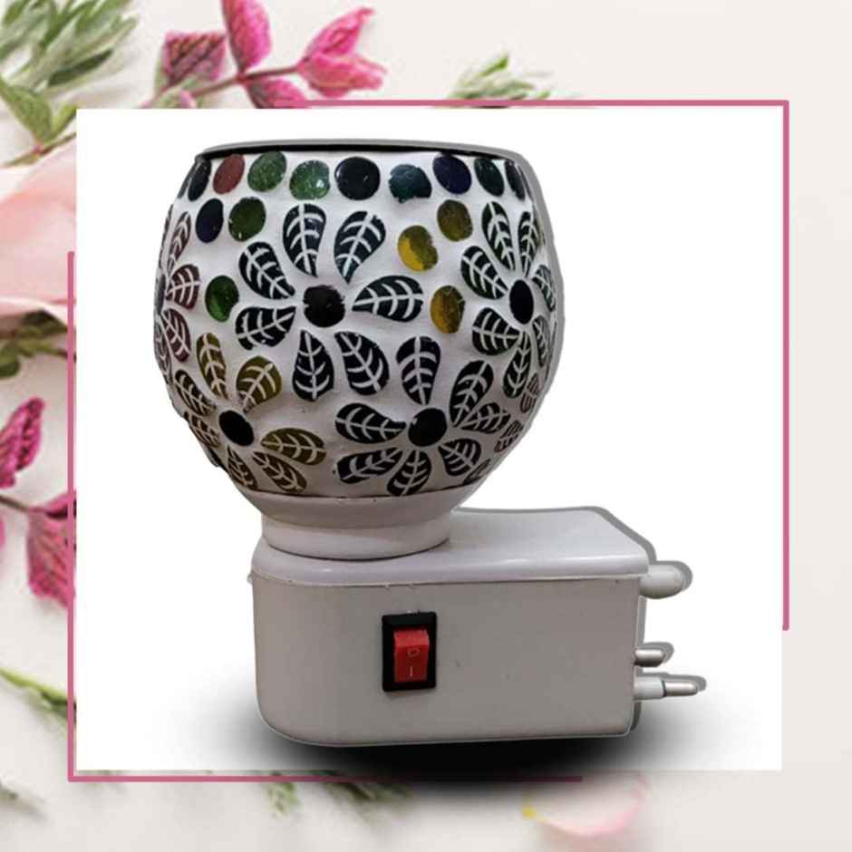 Hashwow Ceramic Camphor Diffuser Set with Night Lamp | 2W Design 2