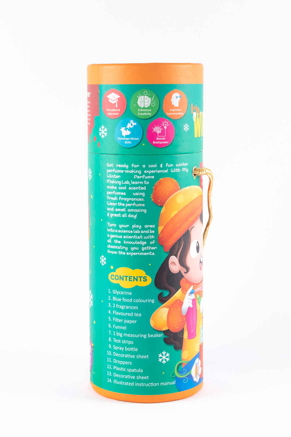 Hamleys Explore My Winter Perfume Making Lab STEM Activity Kit Multicolor