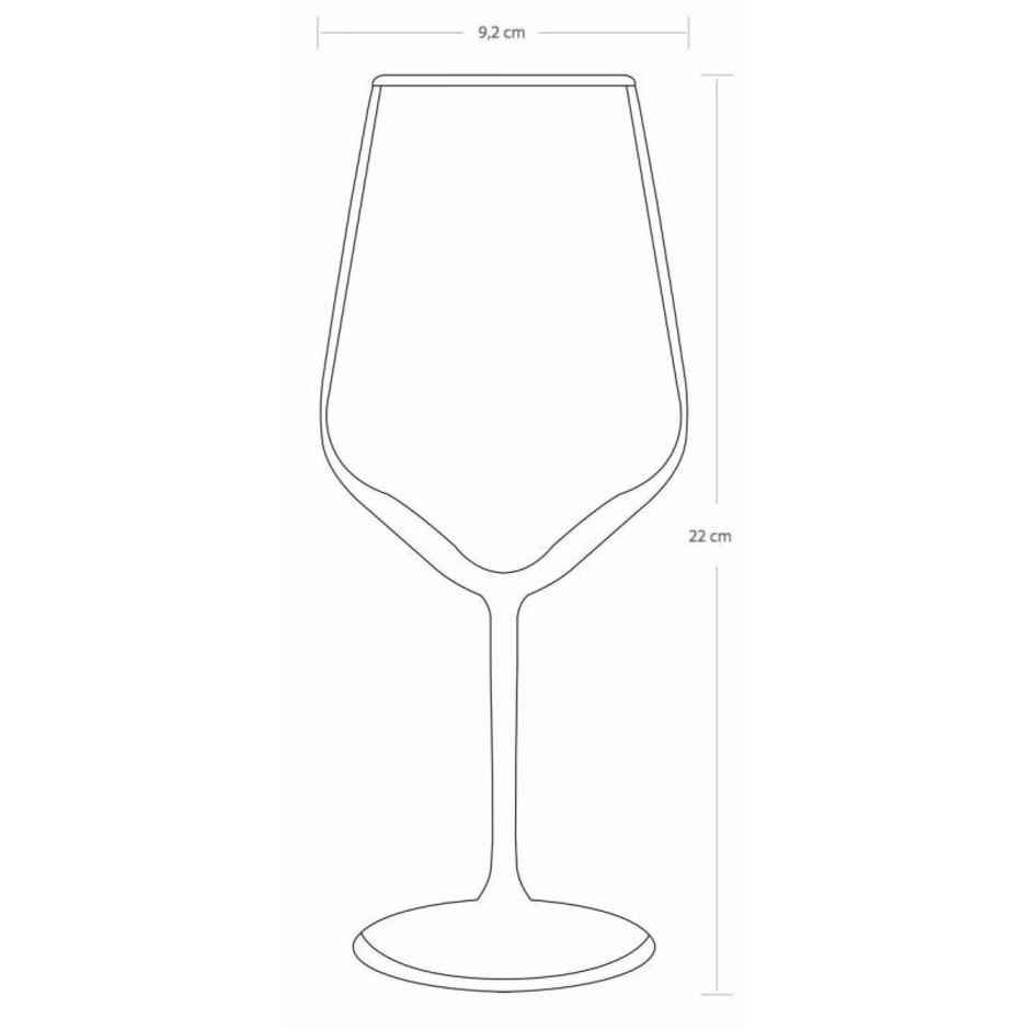 Allegra Red Wine Glass | 490 ml | Pasabahce