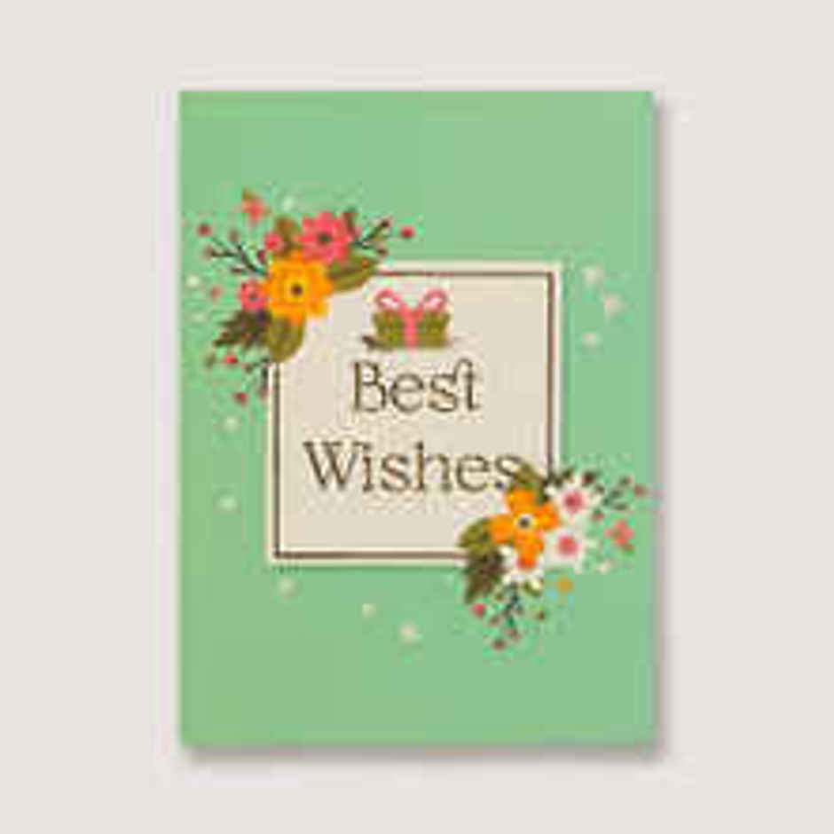 Best Wishes Greeting Card | Birthday Celebration | Party Needs | Assorted Design | Propcon