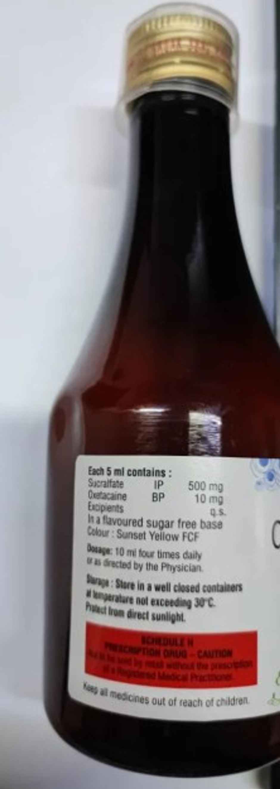 Macralfate-O Sugar Free Suspension