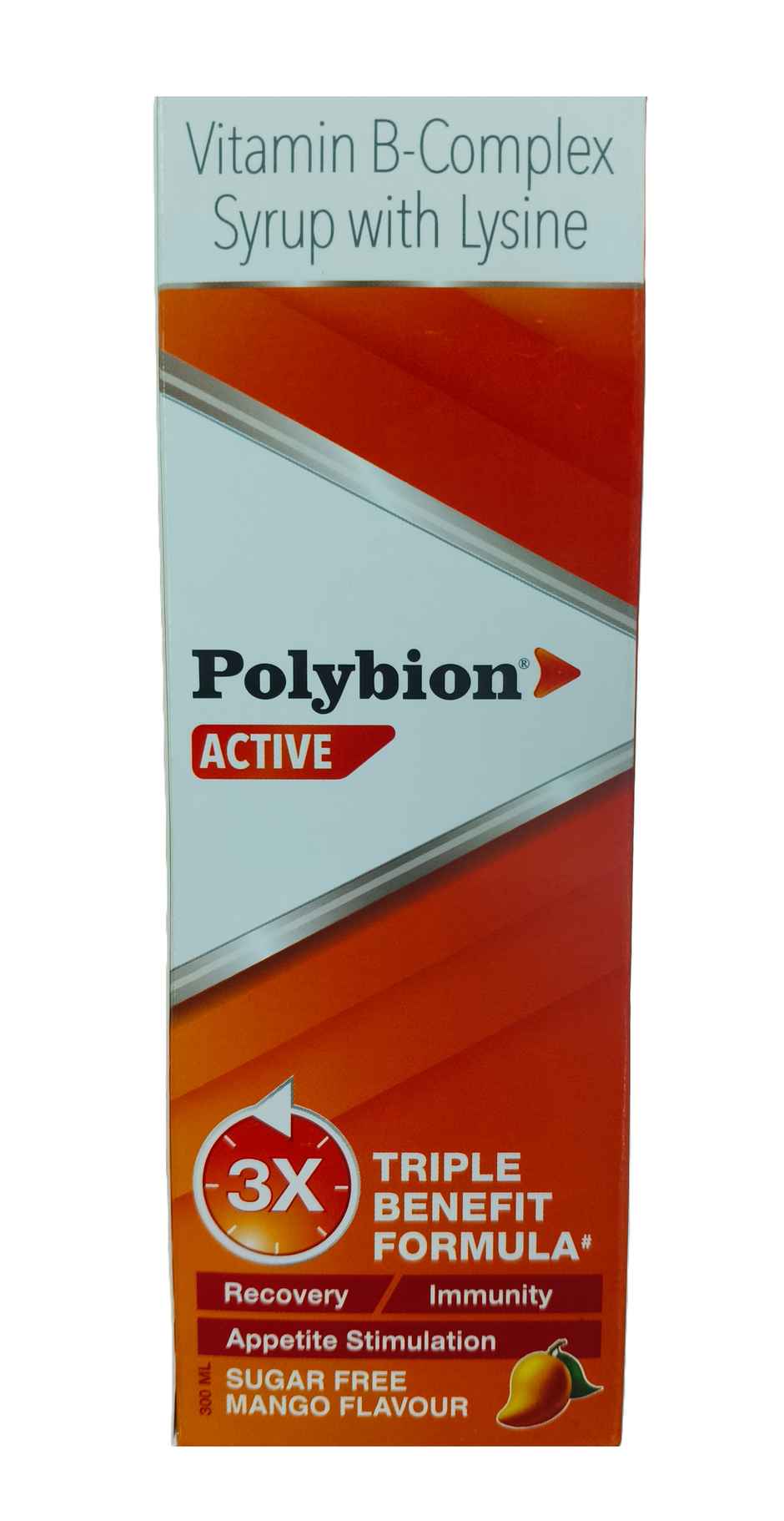 Polybion Active Syrup Sugar Free Mango