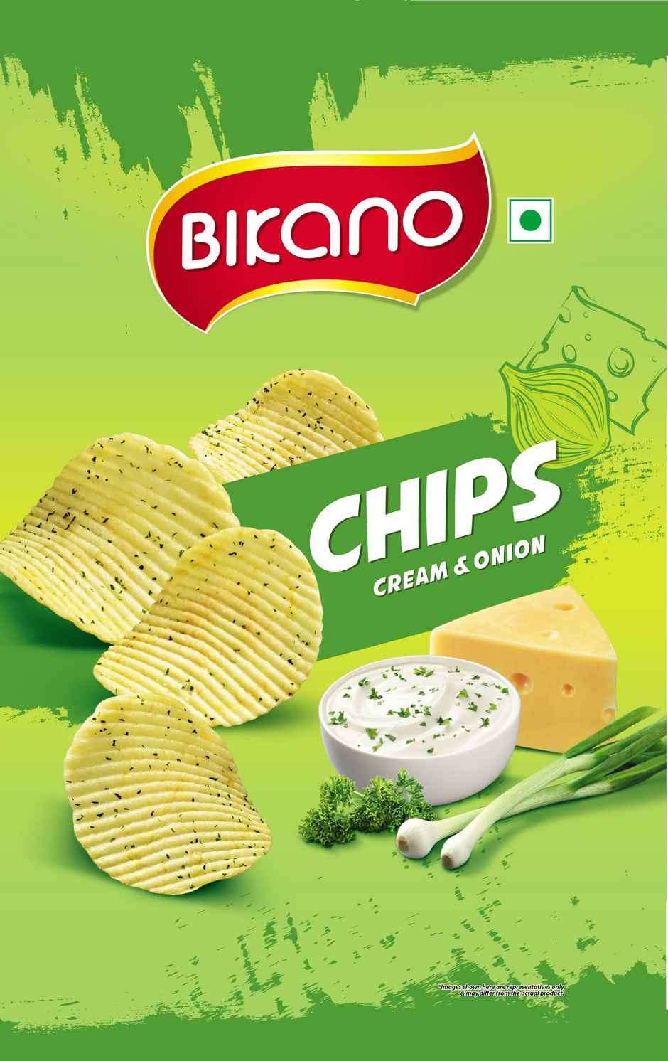 Bikano Chips Cream & Onion