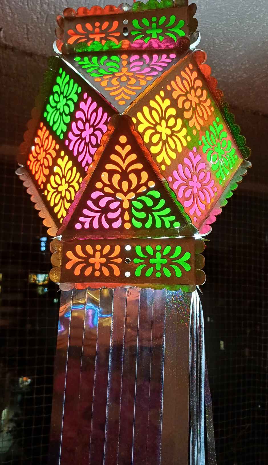 Big Akashdeep Silver Kandil | Gullak