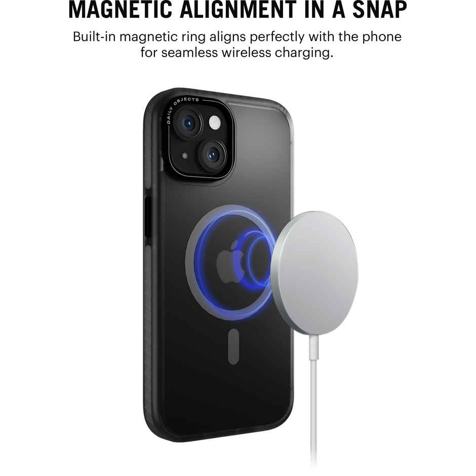 DailyObjects iPhone 13 Black Nimbus MagSafe Phone Case