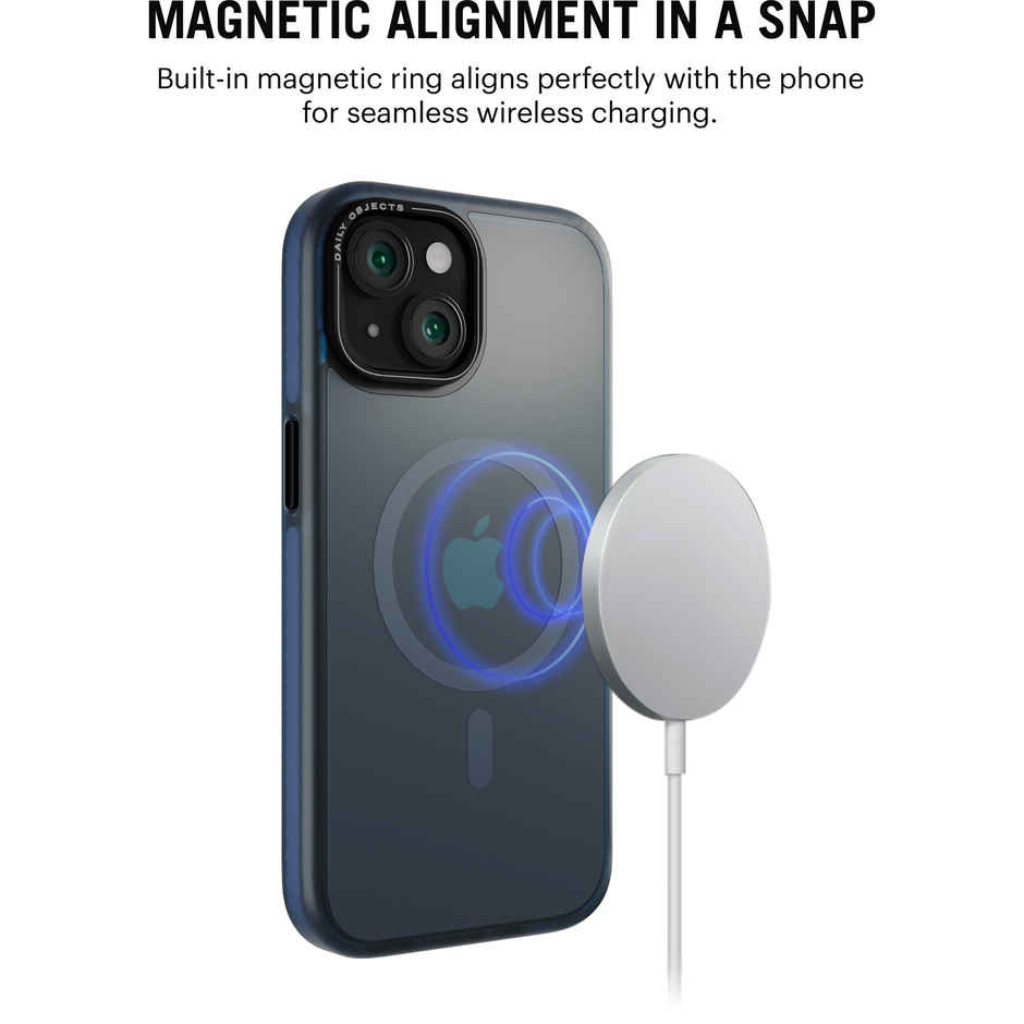 DailyObjects iPhone 14 Blue Nimbus MagSafe Phone Case