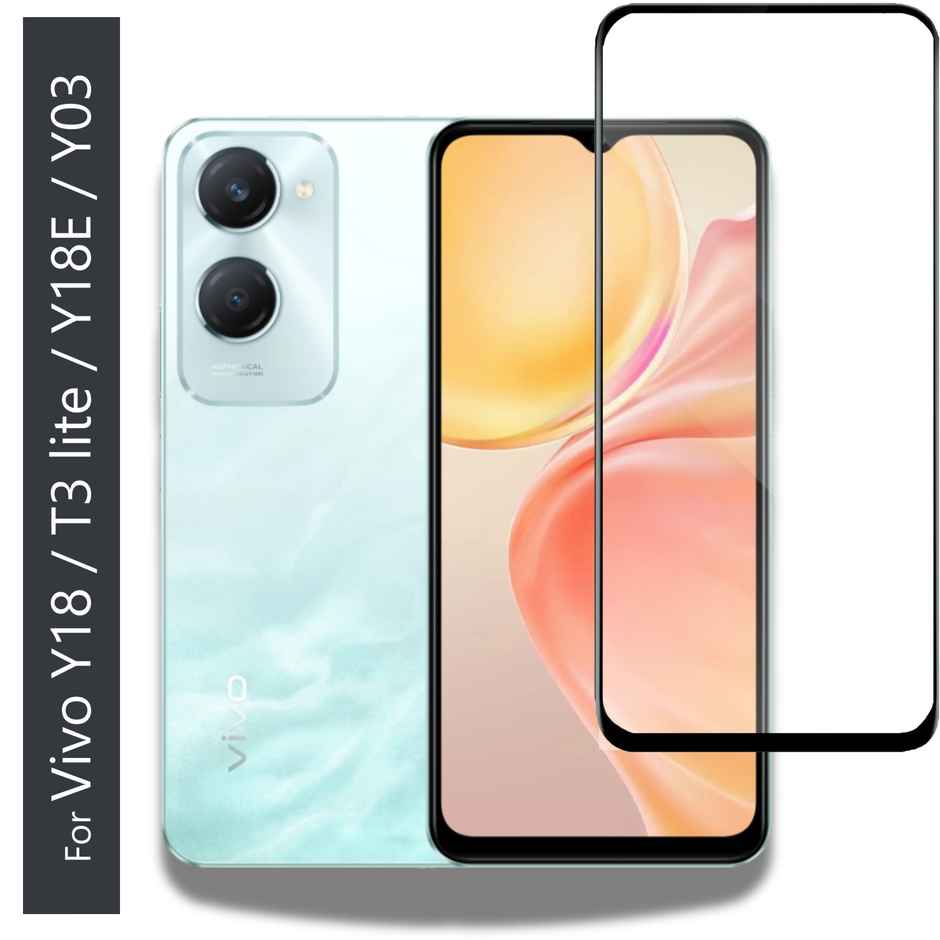 Kwine Case Vivo Y18 / T3 Lite / Y18E / Y03 Tempered Glass Screen Protector