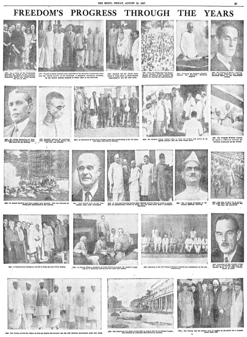 The Hindu - 15 Aug, 1947 | Independent India's First Newspaper
