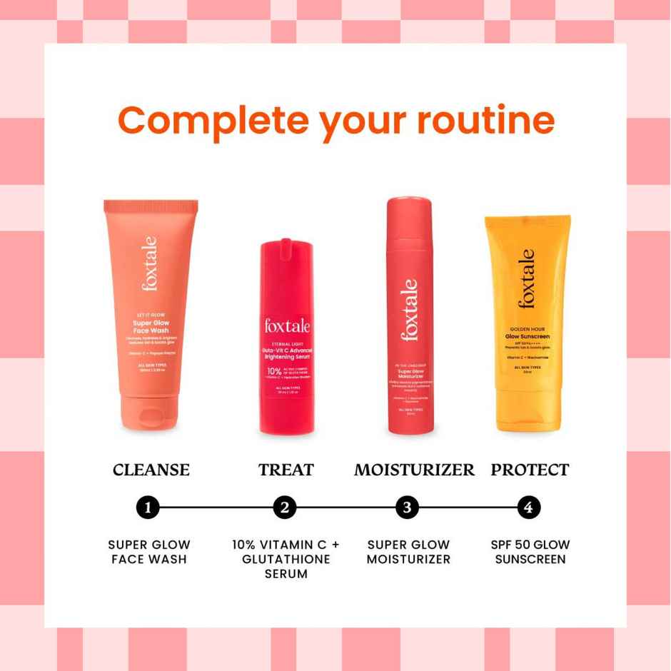 Foxtale Super Glow Moisturizer with Vitamin C