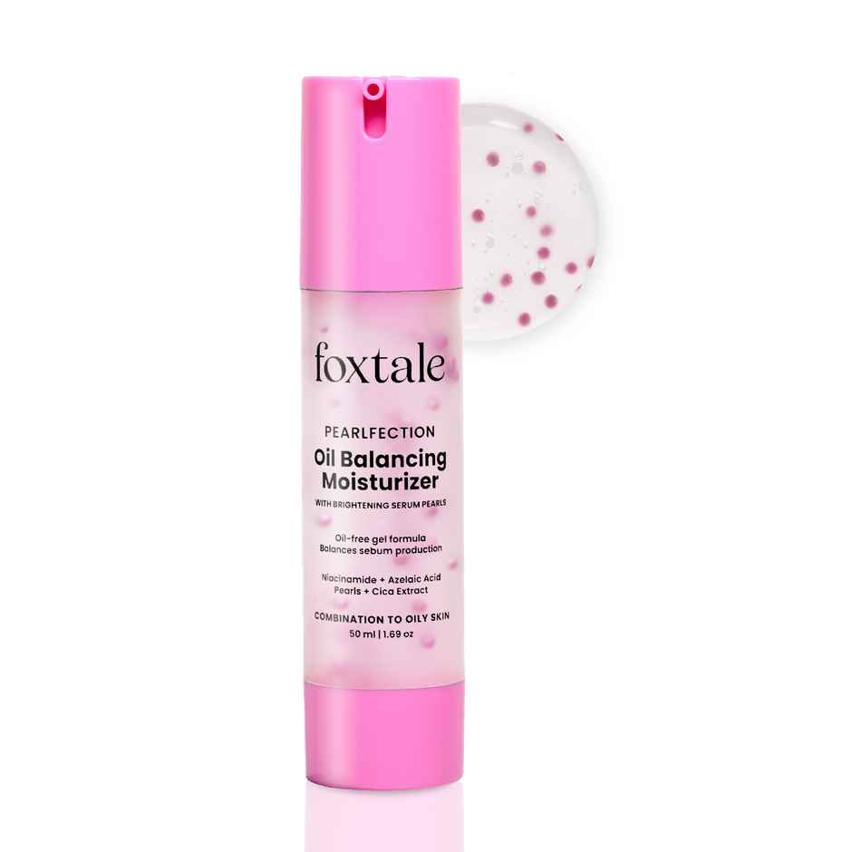 Foxtale Oil Balancing Moisturizer with Niacinamide, Azelaic Acid Pearls & Cica