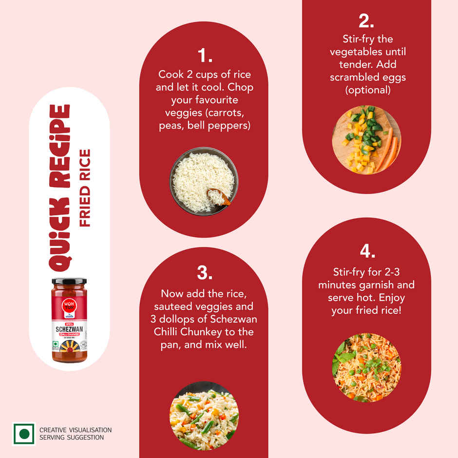 Wok Tok by Veeba Schezwan Chilli Chunkey