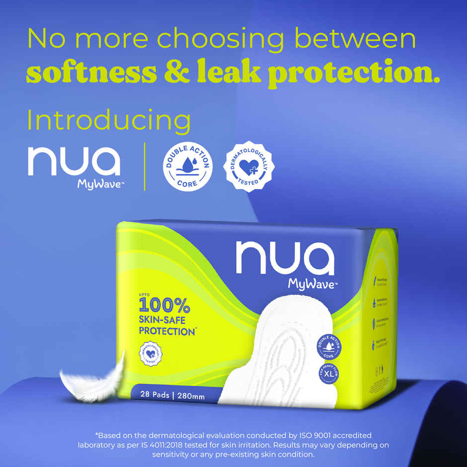 Nua MyWave Sanitary Pads | XL - 280mm
