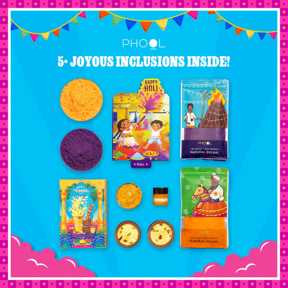 Holi Mohalla Pop-up Gulal Box | Phool