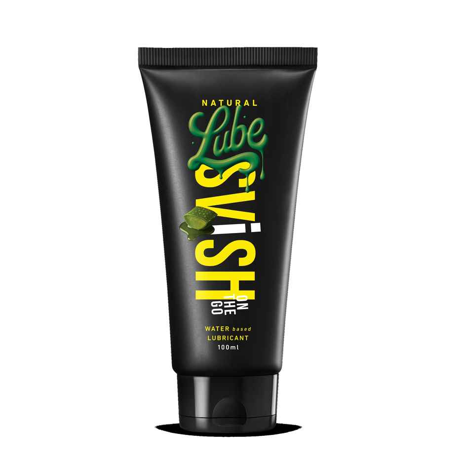 Svish On The Go Water Based Edible Natural Lubricant