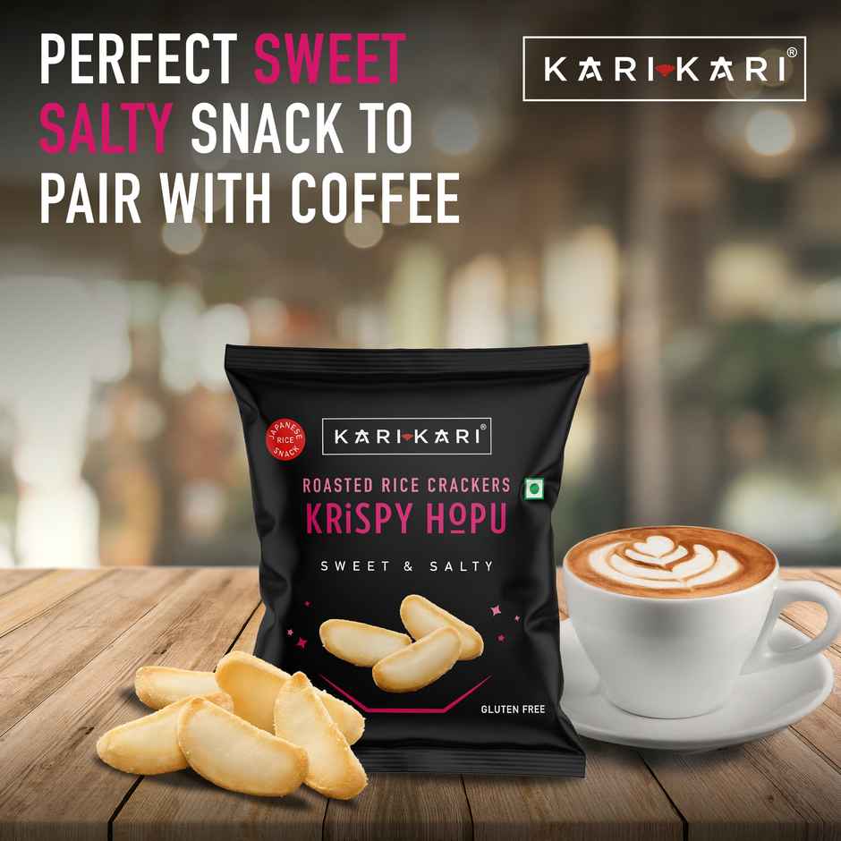Kari Kari Krspy Hopu Sweet and Salt Roasted Cracker