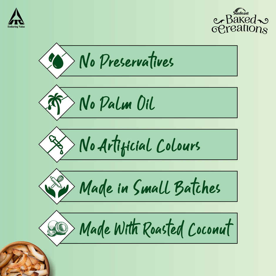 Baked Creations Roasted Coconut Cookies | Combo