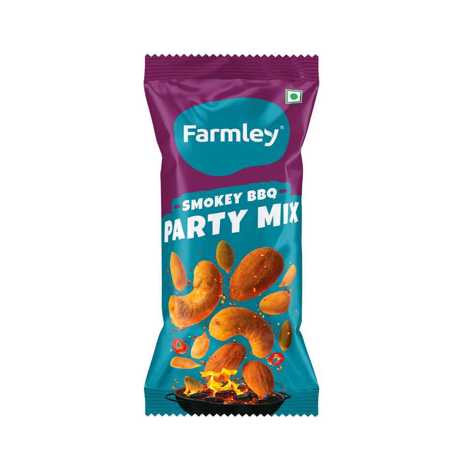 Farmley Smokey BBQ Party Mix | Crunchy Snack Mix