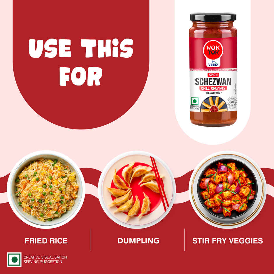 Wok Tok by Veeba Schezwan Chilli Chunkey