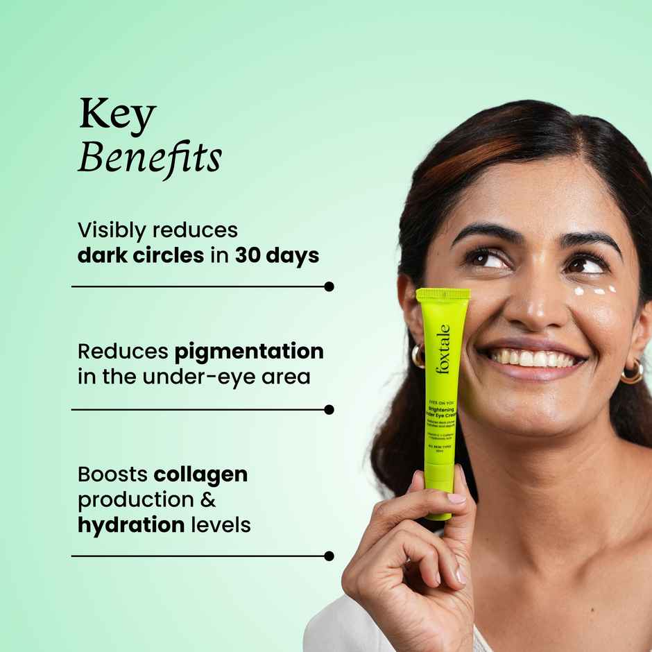 Foxtale Eyes On You Brightening Under Eye Cream