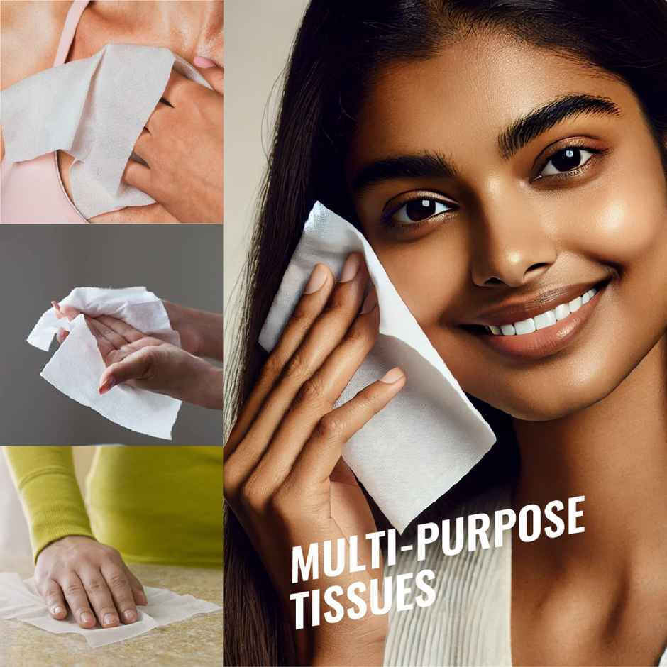 10On Lite Soft Facial Tissues Napkins - 100 Pulls