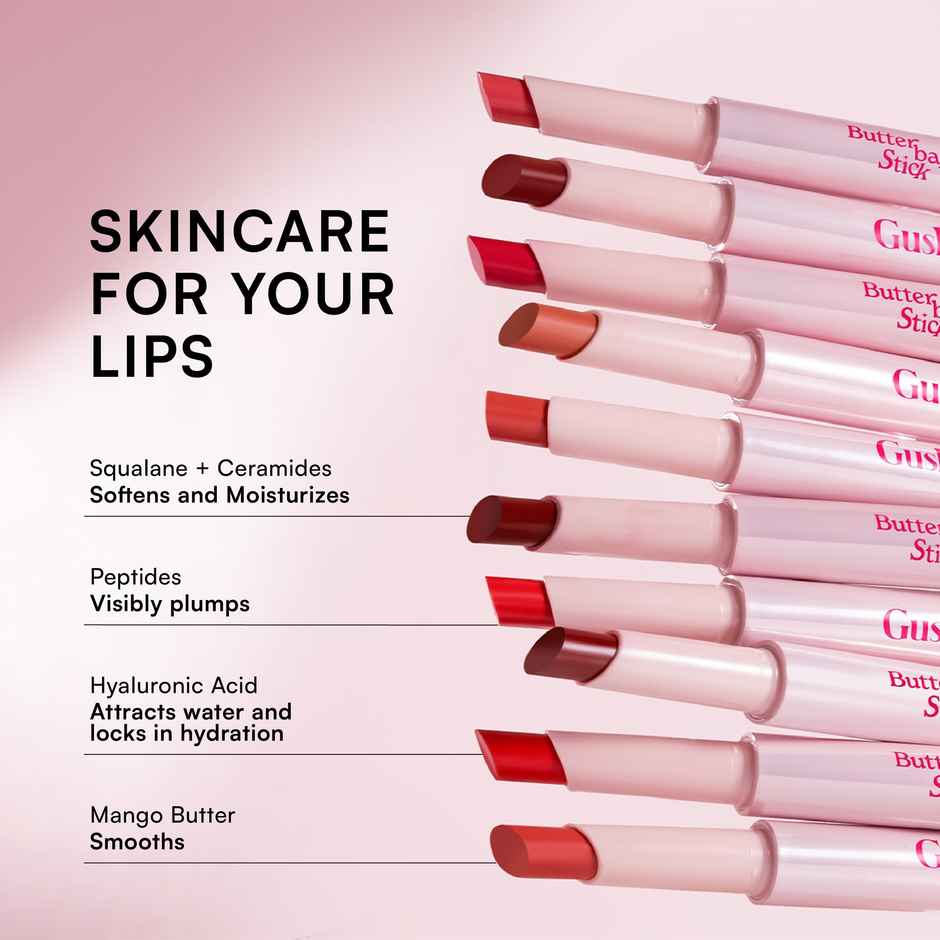 Gush Beauty Hybrid Gloss Butter Balm Stick - Pout 1.7G