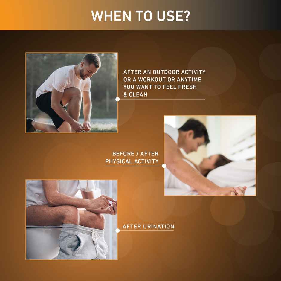 Svish Intimate Wipes For Dudes