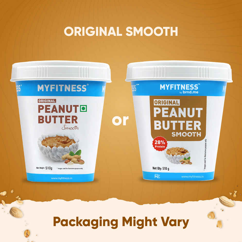 MyFitness Original Peanut Butter Smooth Spread | High Protein