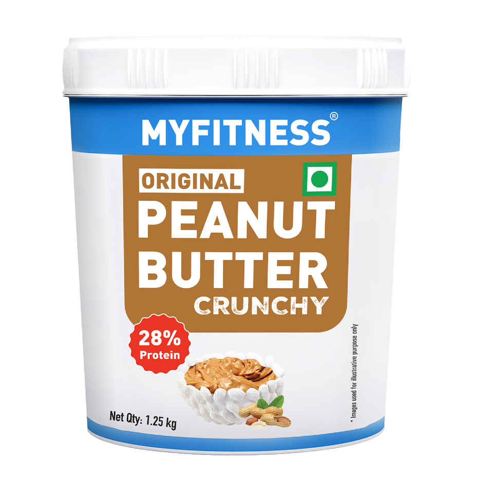 MyFitness Original Peanut Butter Crunchy Spread | High Protein