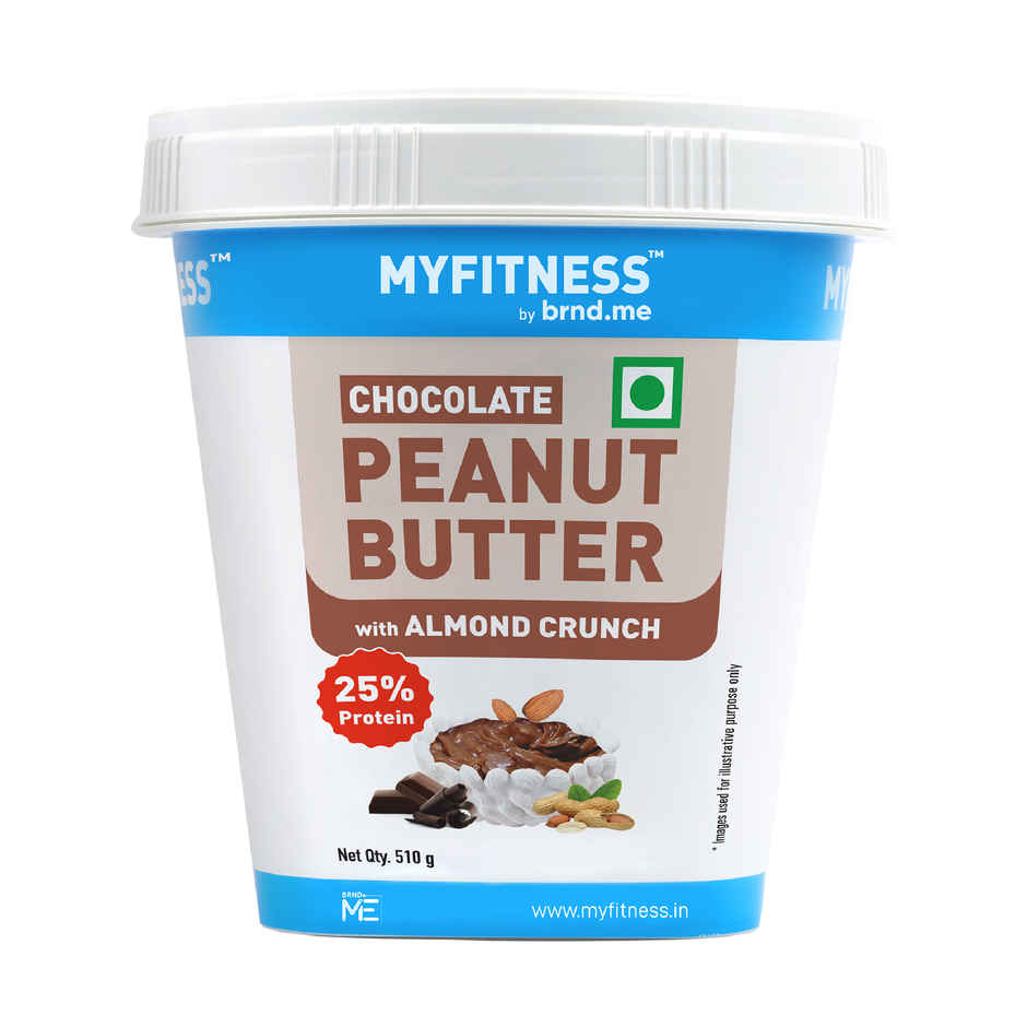 MyFitness Chocolate Peanut Butter With Almond Crunch | High Protein