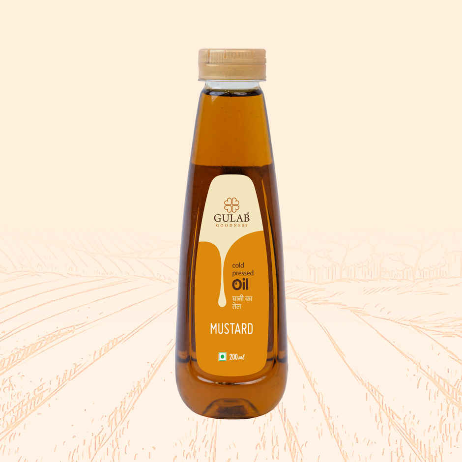GULAB Cold Pressed Mustard Oil Combo 