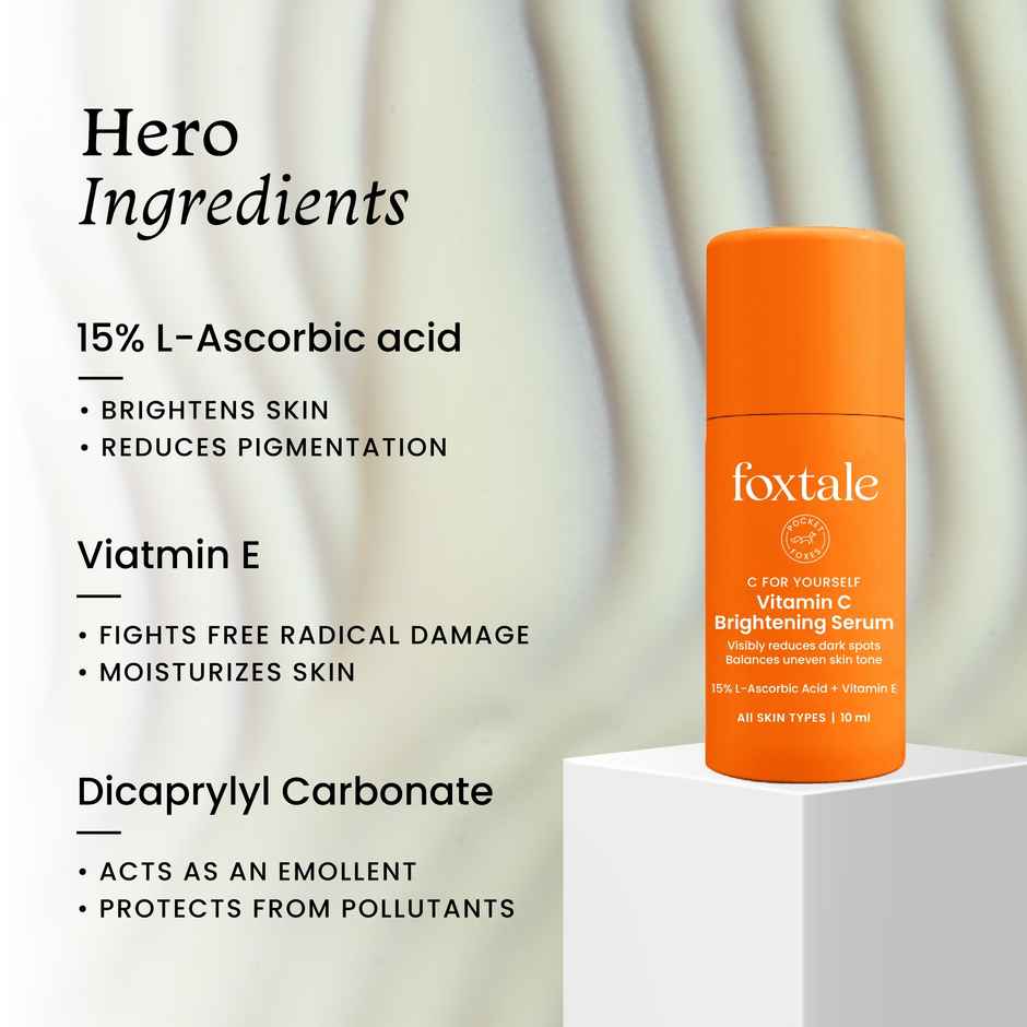 Foxtale 15% Vitamin C Face Serum 10 ml