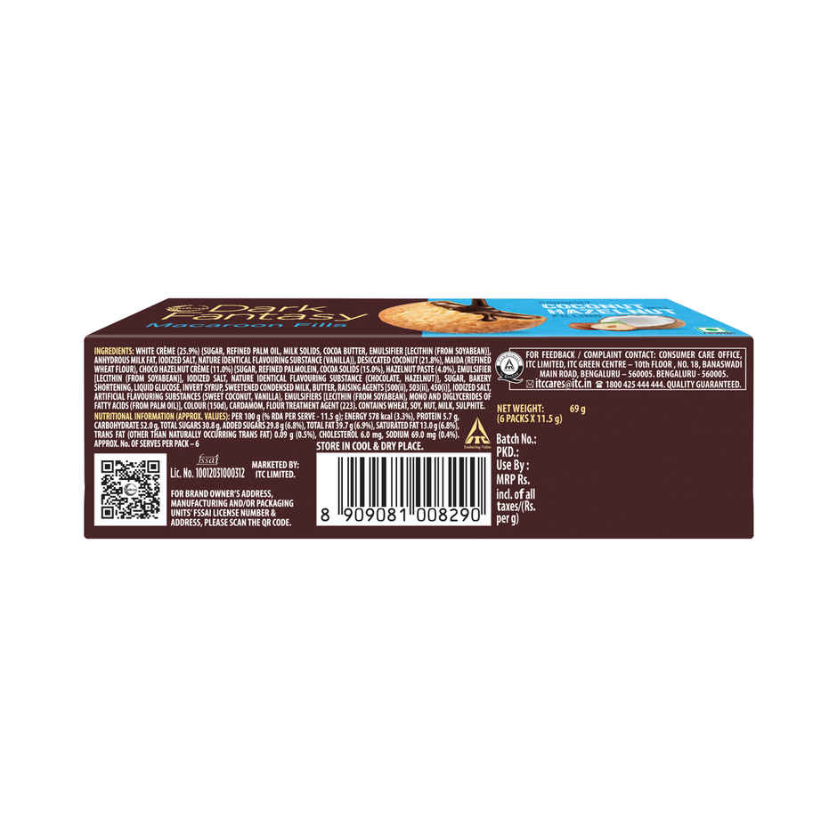 Premium Treat | Sunfeast Dark Fantasy Macaroon Fills | Soft & Indulgent