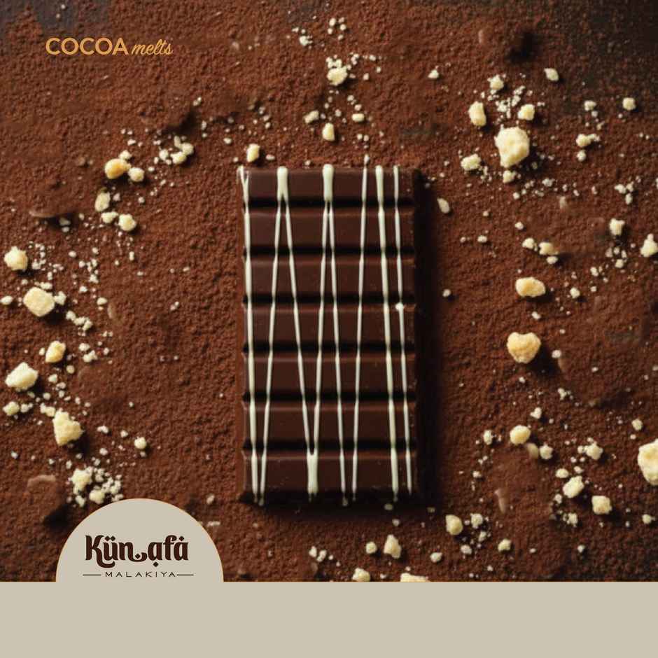 Cocoa Melts Dubai Cheesecake Kunafa Chocolate Bar