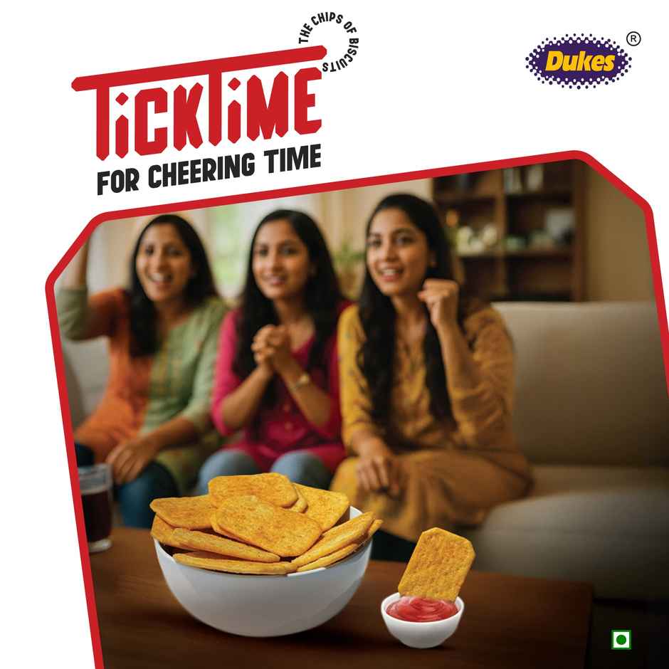 Dukes Ticktime Spanish Tomato Chips Flavoured Cracker Biscuits | Chips of Biscuits