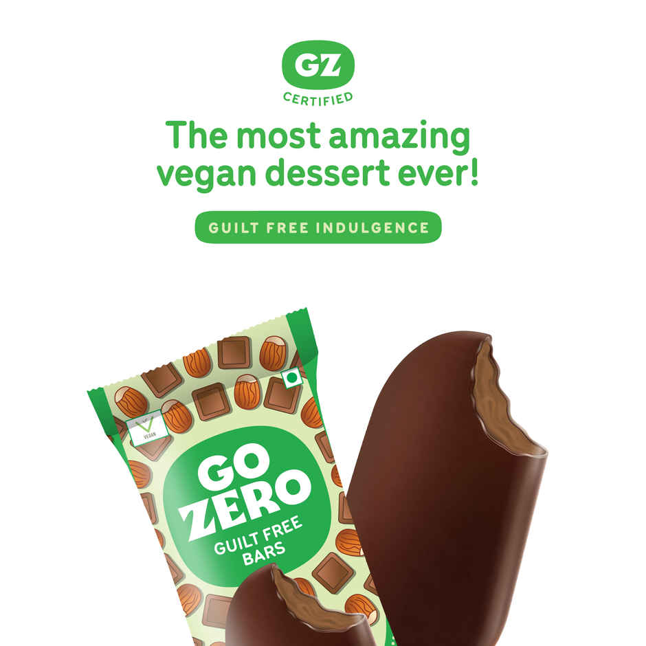Go Zero Vegan Dark Chocobar Guilt Free Ice Cream Stick