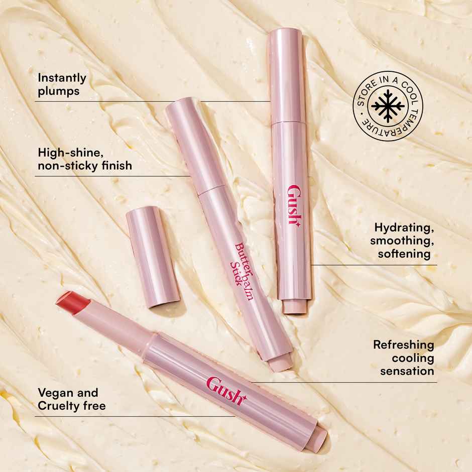 Gush Beauty Hybrid Gloss Butter Balm Stick - Lover 1.7G
