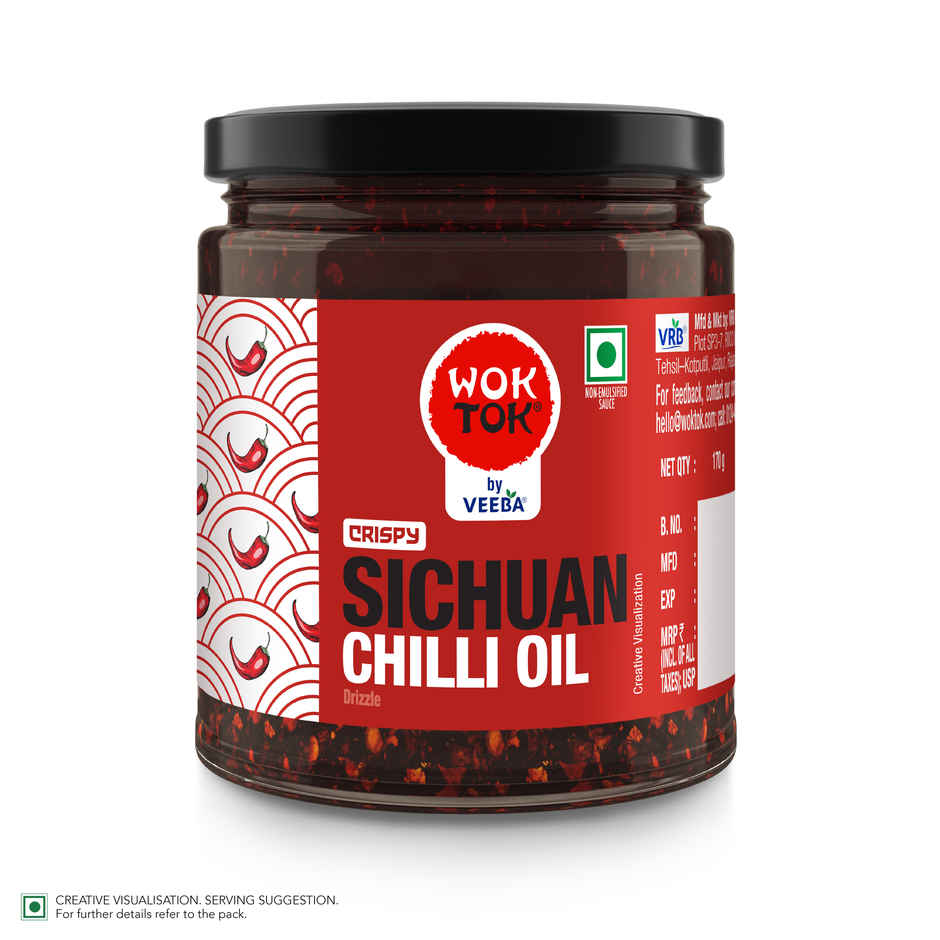 Wok Tok by Veeba Sichuan Chilli Oil Drizzle
