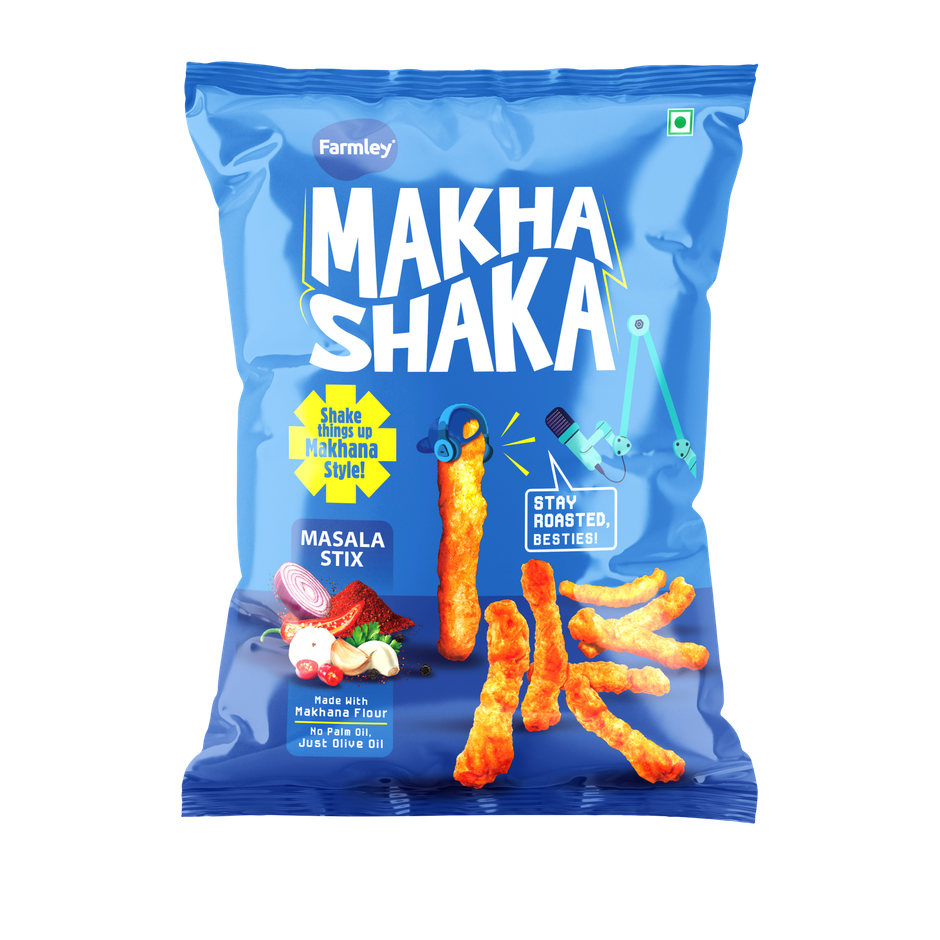 Farmley Makha Shaka- Masala Stix (Made with Makhana)