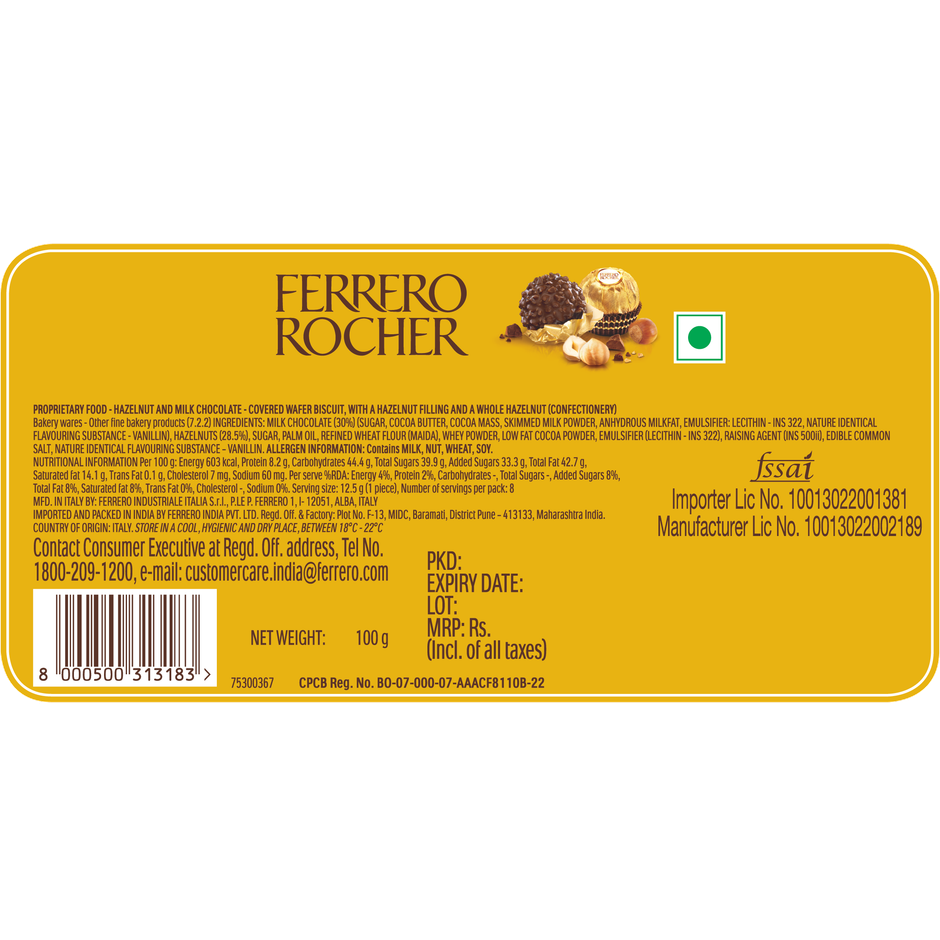 Ferrero Rocher Chocolate Gift Pack
