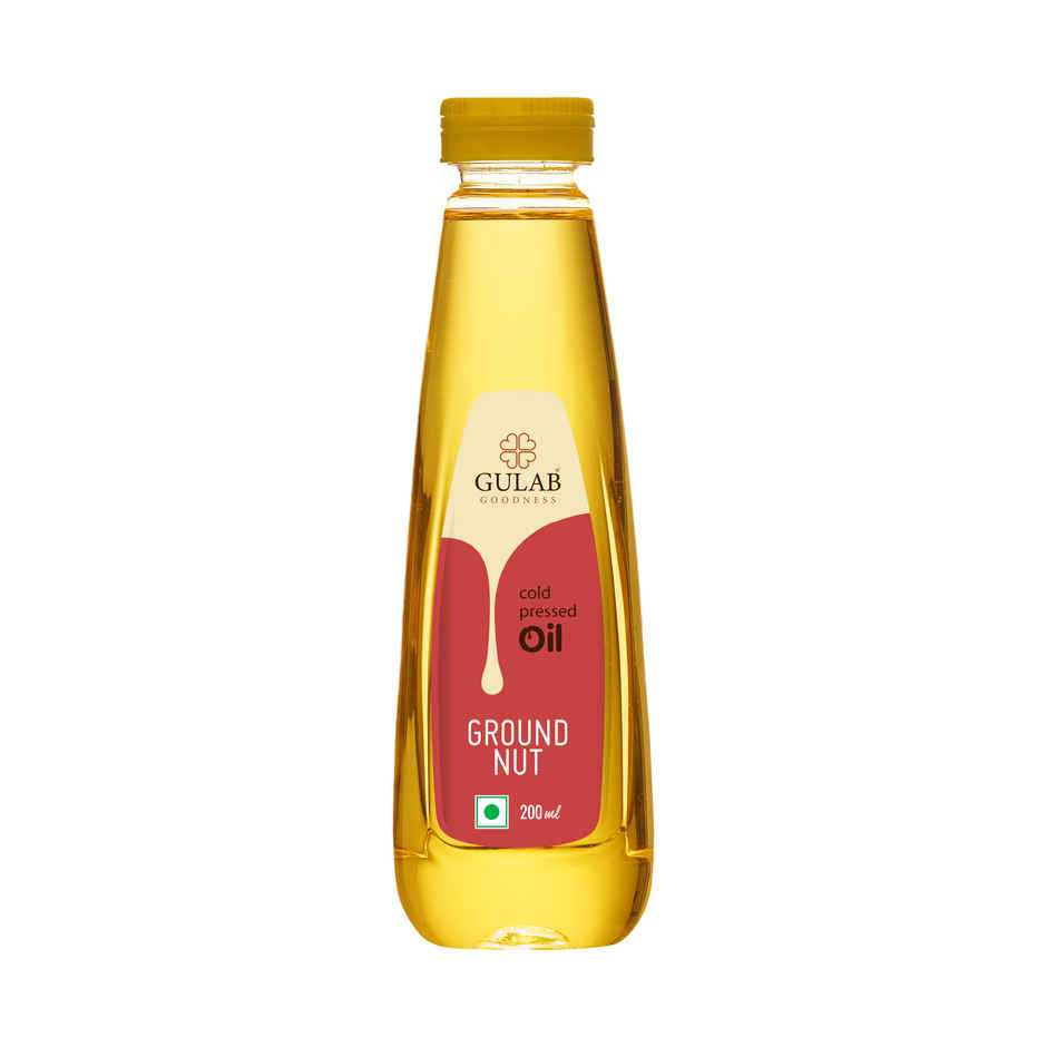 Gulab Cold Pressed Groundnut Oil | Bottle