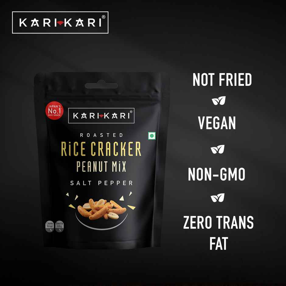 Kari Kari Salt and Pepper Snack | Rice Cracker