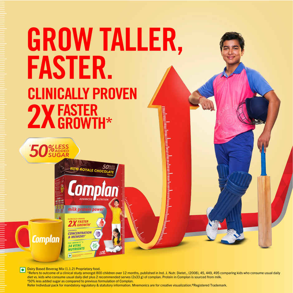 Complan Royale Chocolate Drink Mix | For 5+ year kids