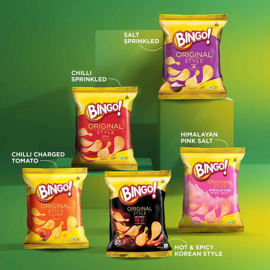 Bingo! Original Style Cream & Onion Flat Cut Potato Chips