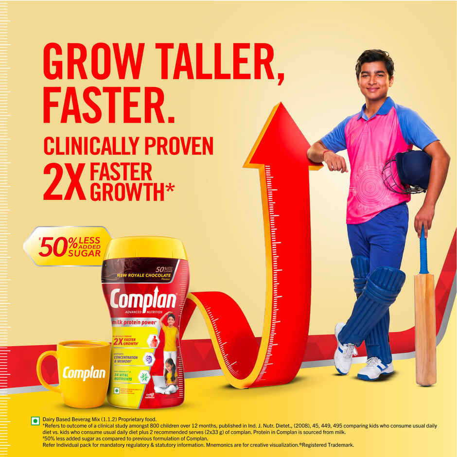 Complan Royale Chocolate Drink Mix | For 5+ year kids