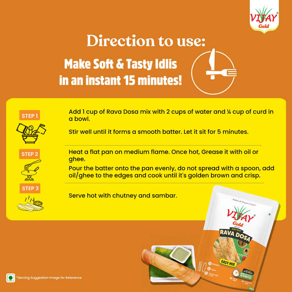 Vijay Gold Rava Dosa Mix
