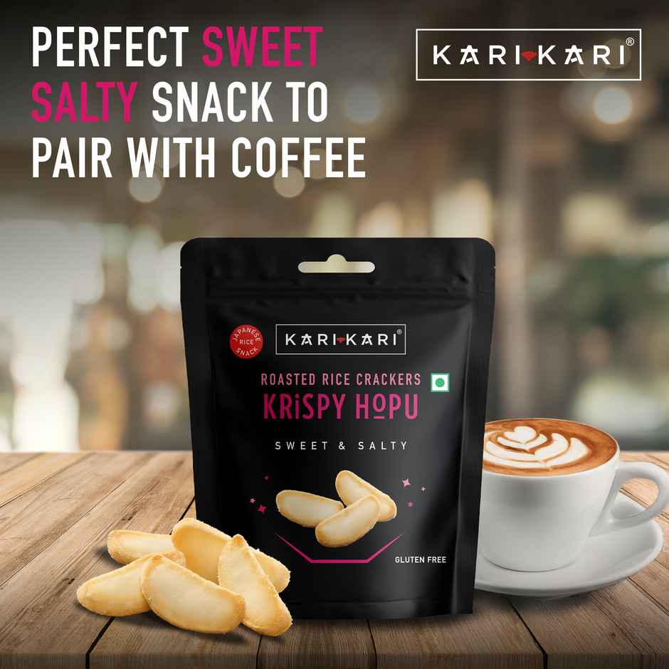 Kari Kari Krspy Hopu Sweet and Salt Roasted Cracker