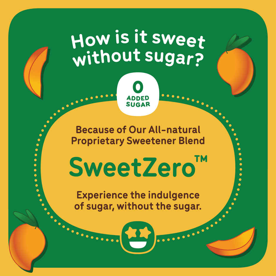 Go Zero Tropical Mango Guilt Free Fruit Pop Stick